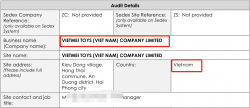 祝越美玩具（越南）有限公司2022年通過ITS審核Sedex 4P突擊驗(yàn)廠